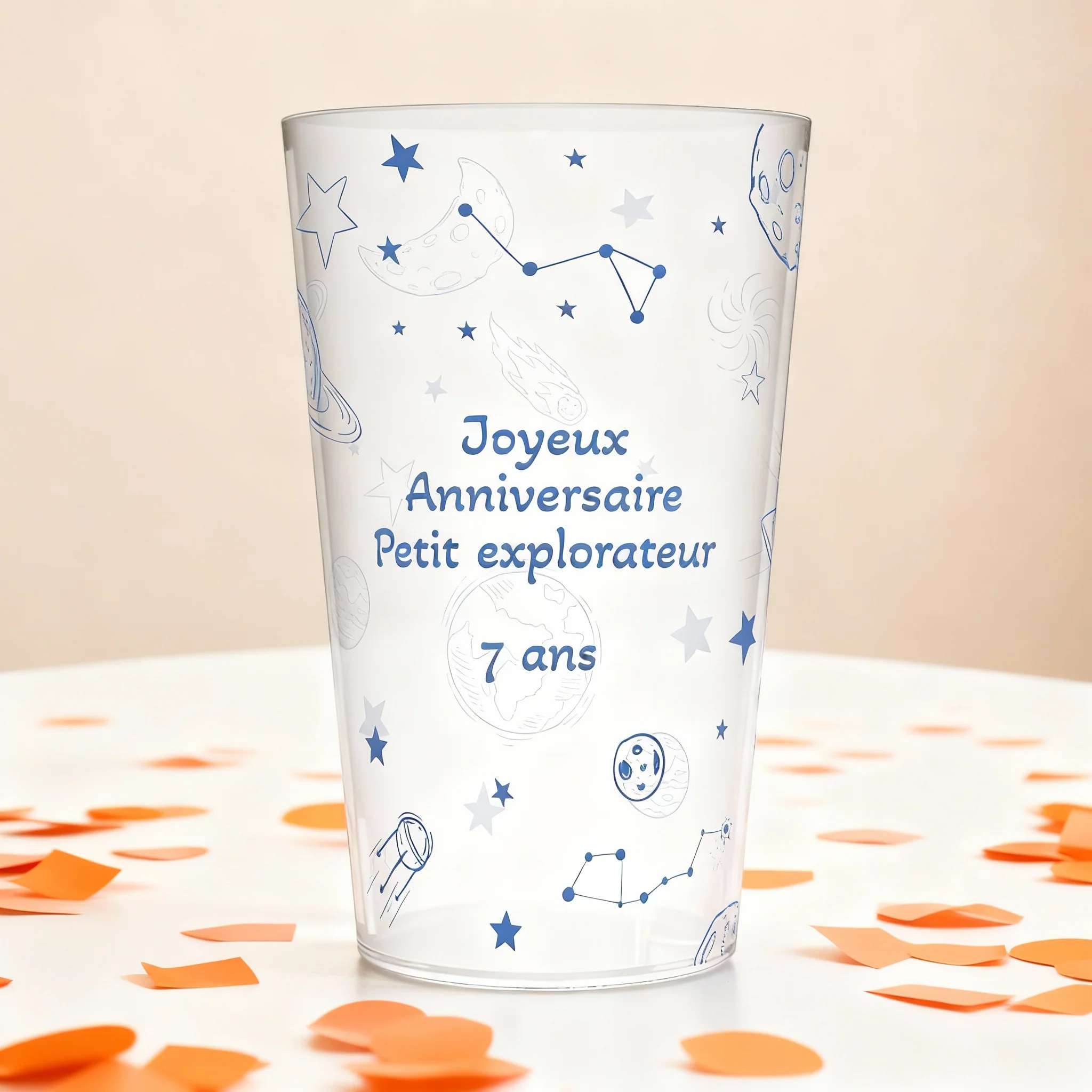 Gobelet personnalisé Anniversaire Ciel - Image 2