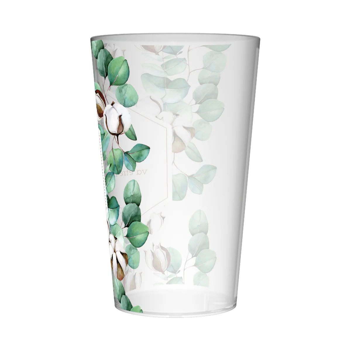 Gobelet personnalisé Baby Shower Fleur de coton - Image 3