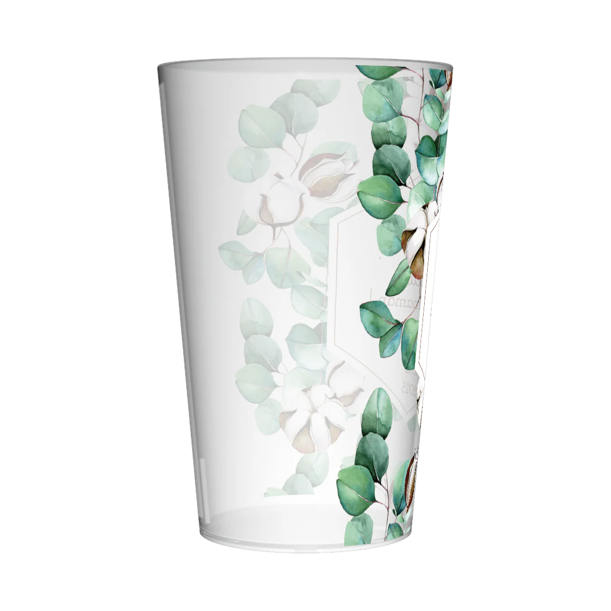 Gobelet personnalisé Baby Shower Fleur de coton - Image 4