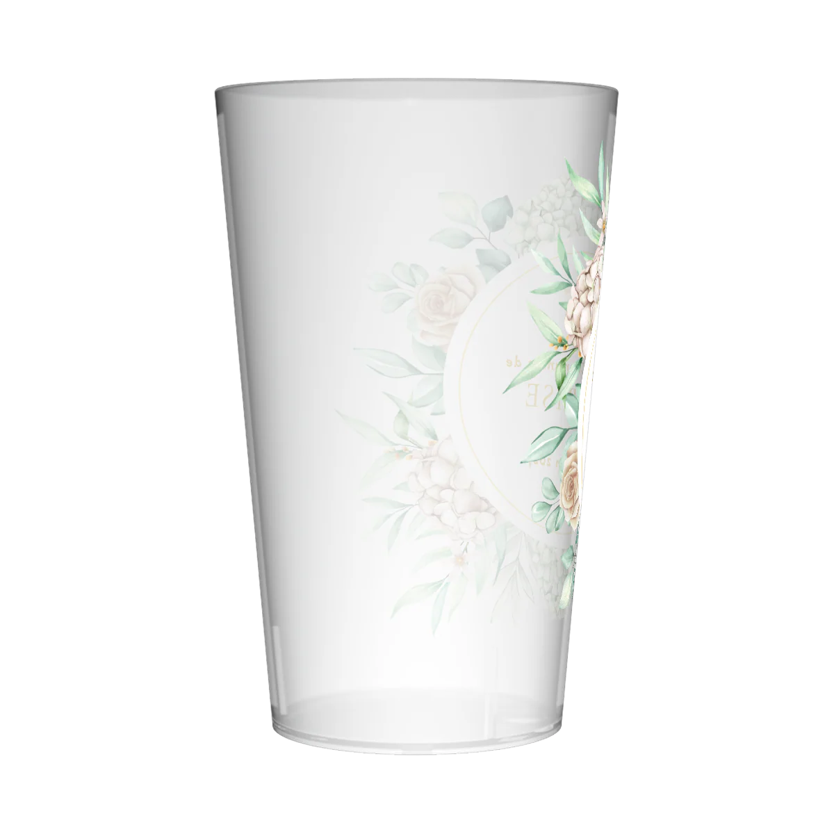 Gobelet personnalisé Communion Couronne Verte - Image 2
