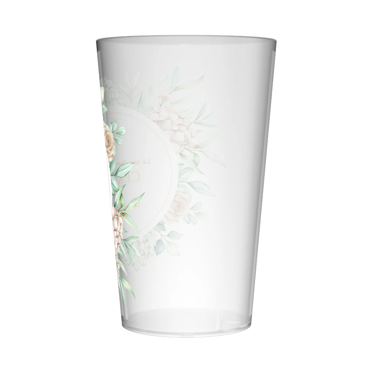 Gobelet personnalisé Communion Couronne Verte - Image 3