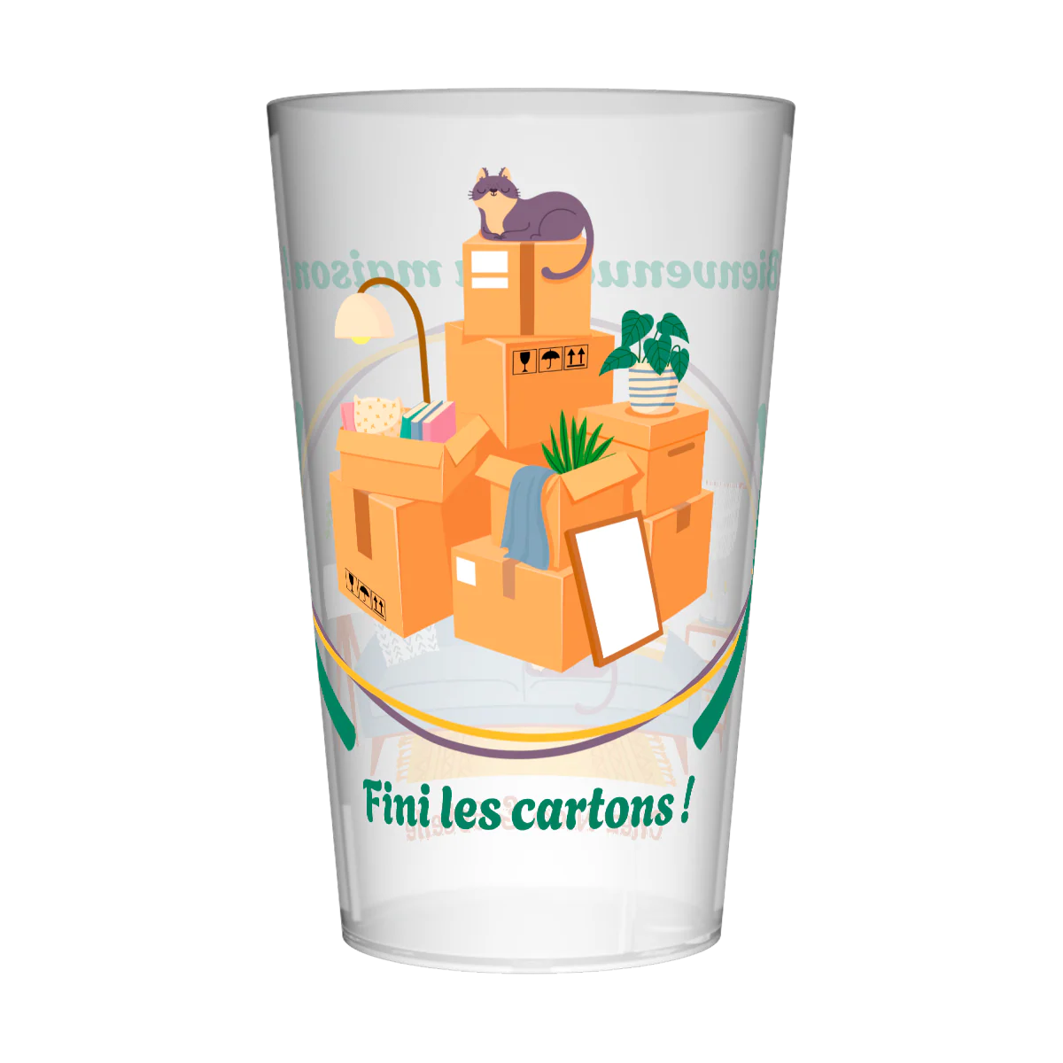 Gobelet personnalisé Crémaillère Cartons