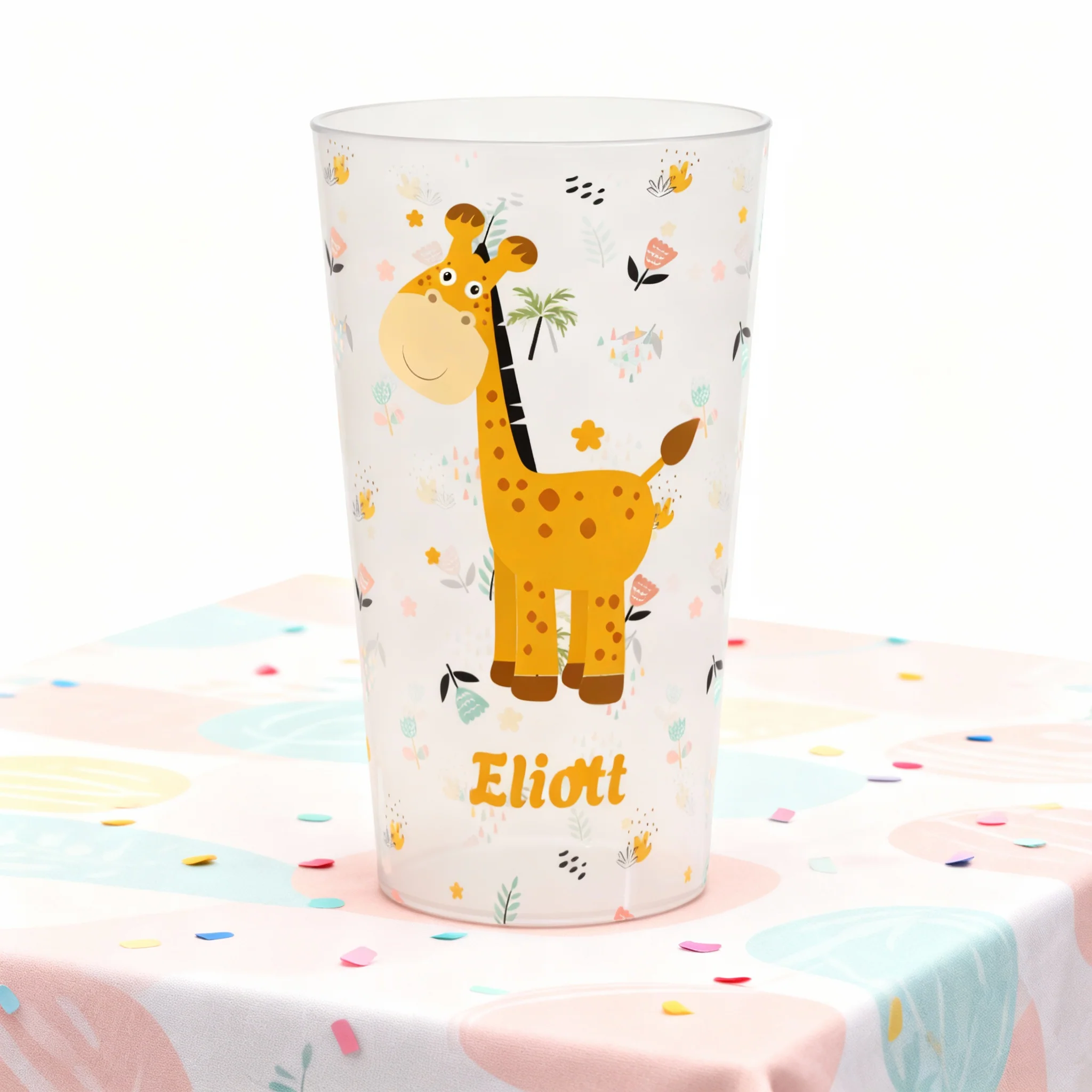 Gobelet personnalisé Enfant Girafe - Image 2