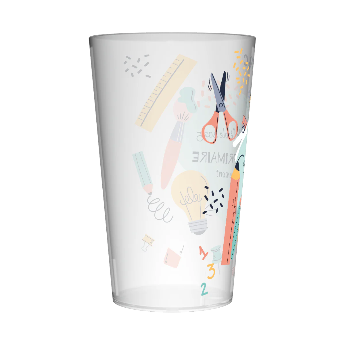 Gobelet personnalisé Fête des écoles Trousse - Image 2