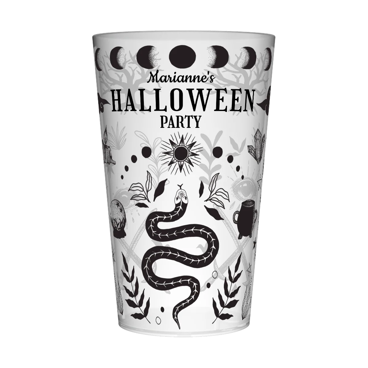Gobelet personnalisé Halloween Dessins