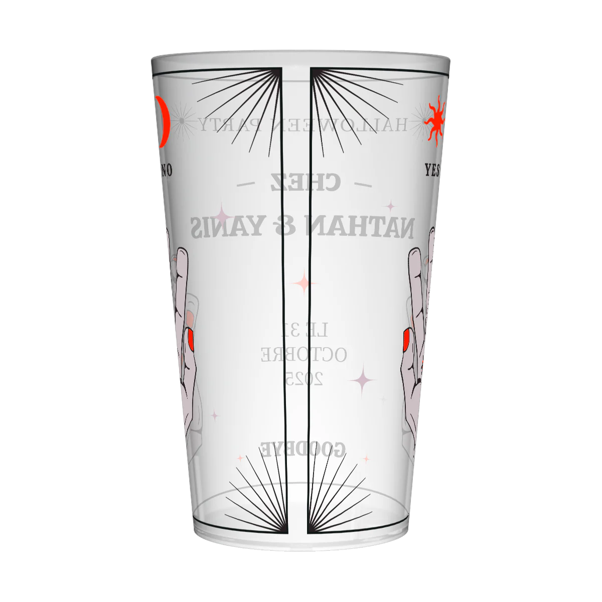 Gobelet personnalisé Halloween Mains - Image 3