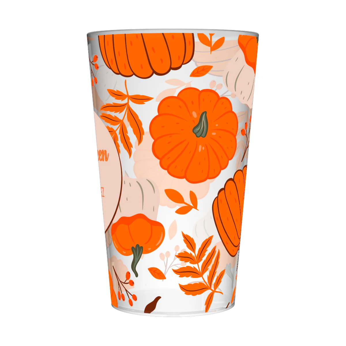 Gobelet personnalisé Halloween Orange - Image 2