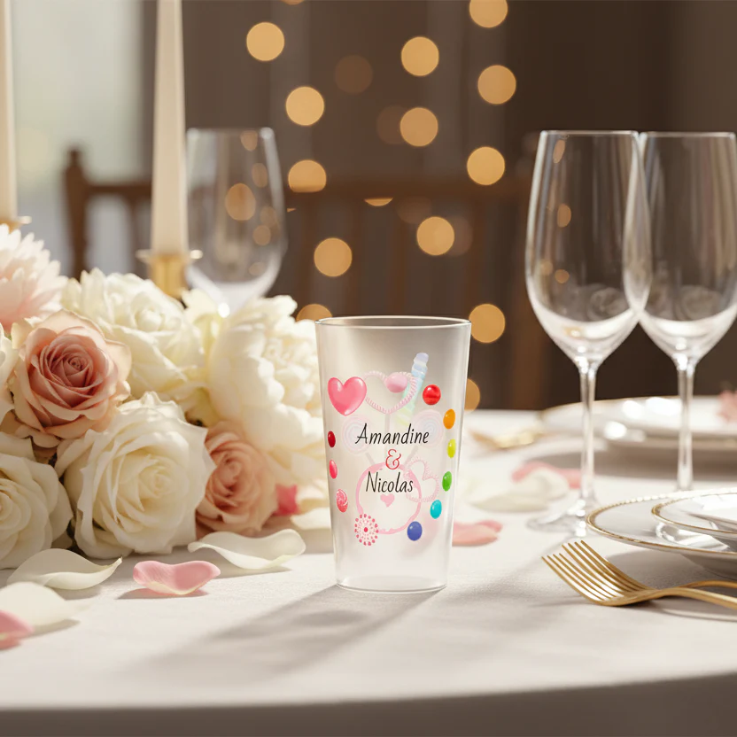 Gobelet personnalisé Mariage Candy Bar - Image 2