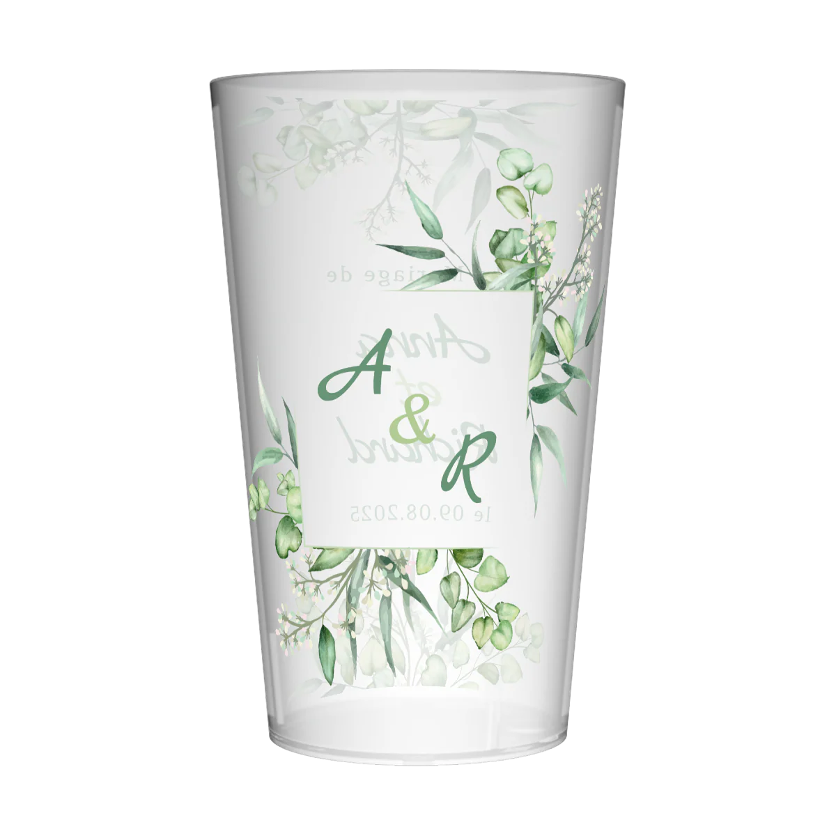 Gobelet personnalisĂ© Mariage Chic & ChampĂȘtre - Image 3
