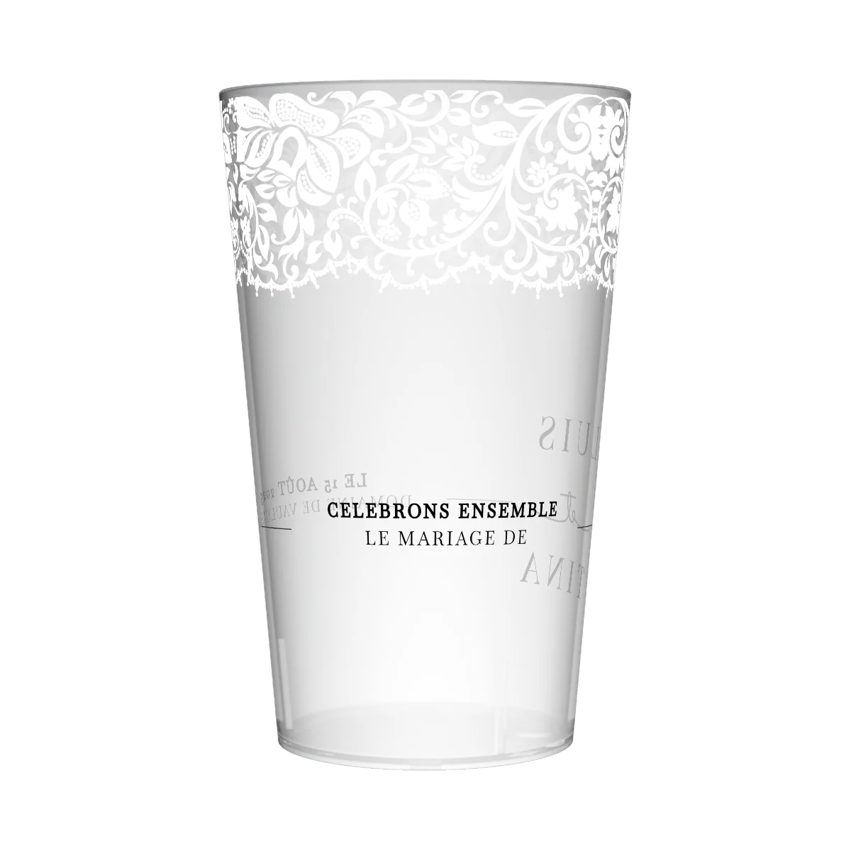 Gobelet personnalisé Mariage Chic & Sobre - Image 4
