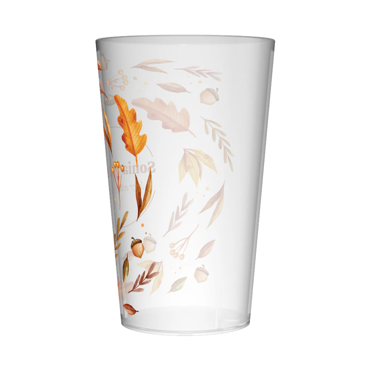 Gobelet personnalisé Mariage Feuilles Automne - Image 3