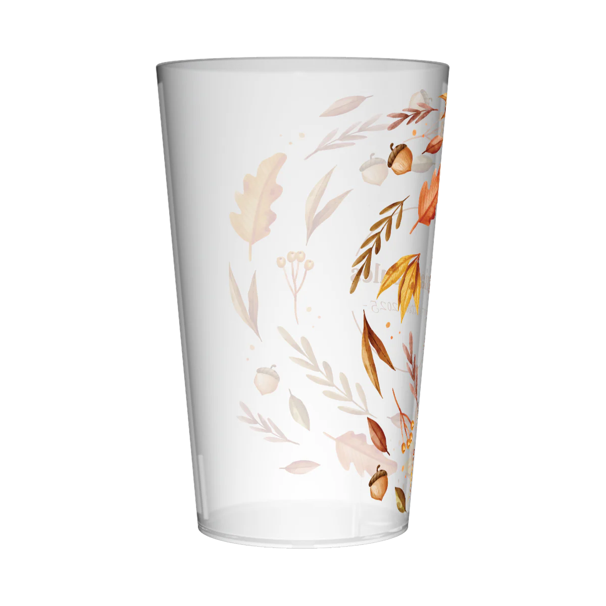 Gobelet personnalisé Mariage Feuilles Automne - Image 4
