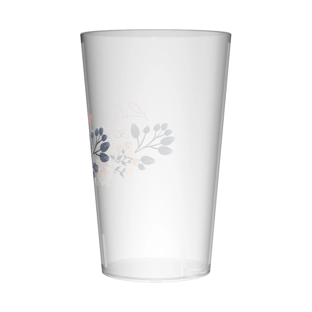 Gobelet personnalisé Mariage Fleur Design - Image 3