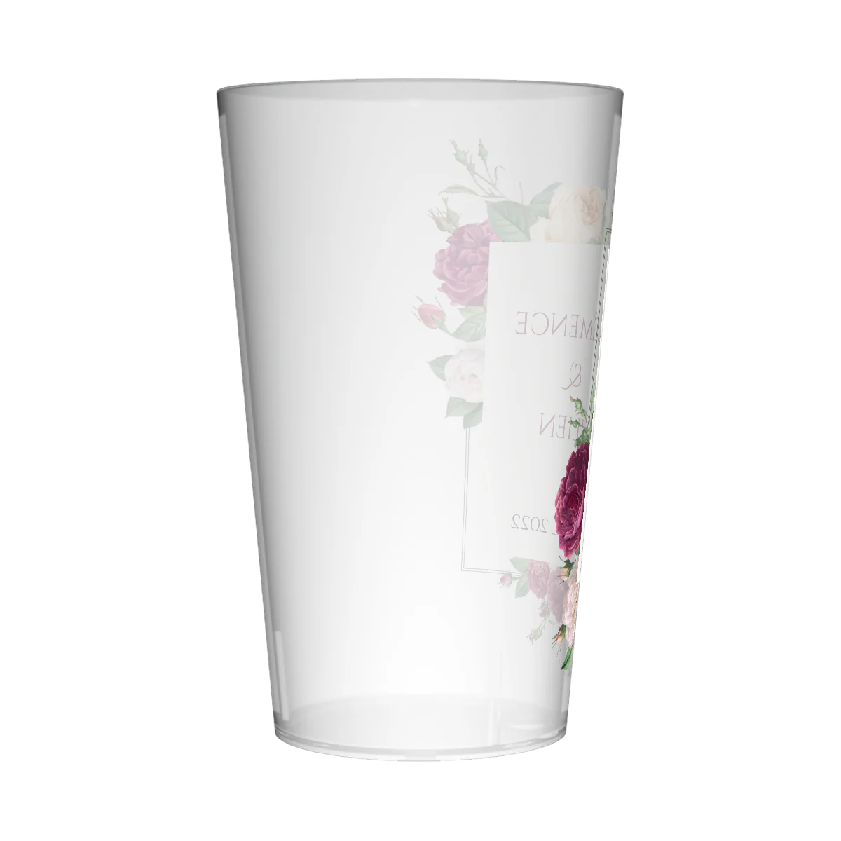 Gobelet personnalisé Mariage Pivoine - Image 3