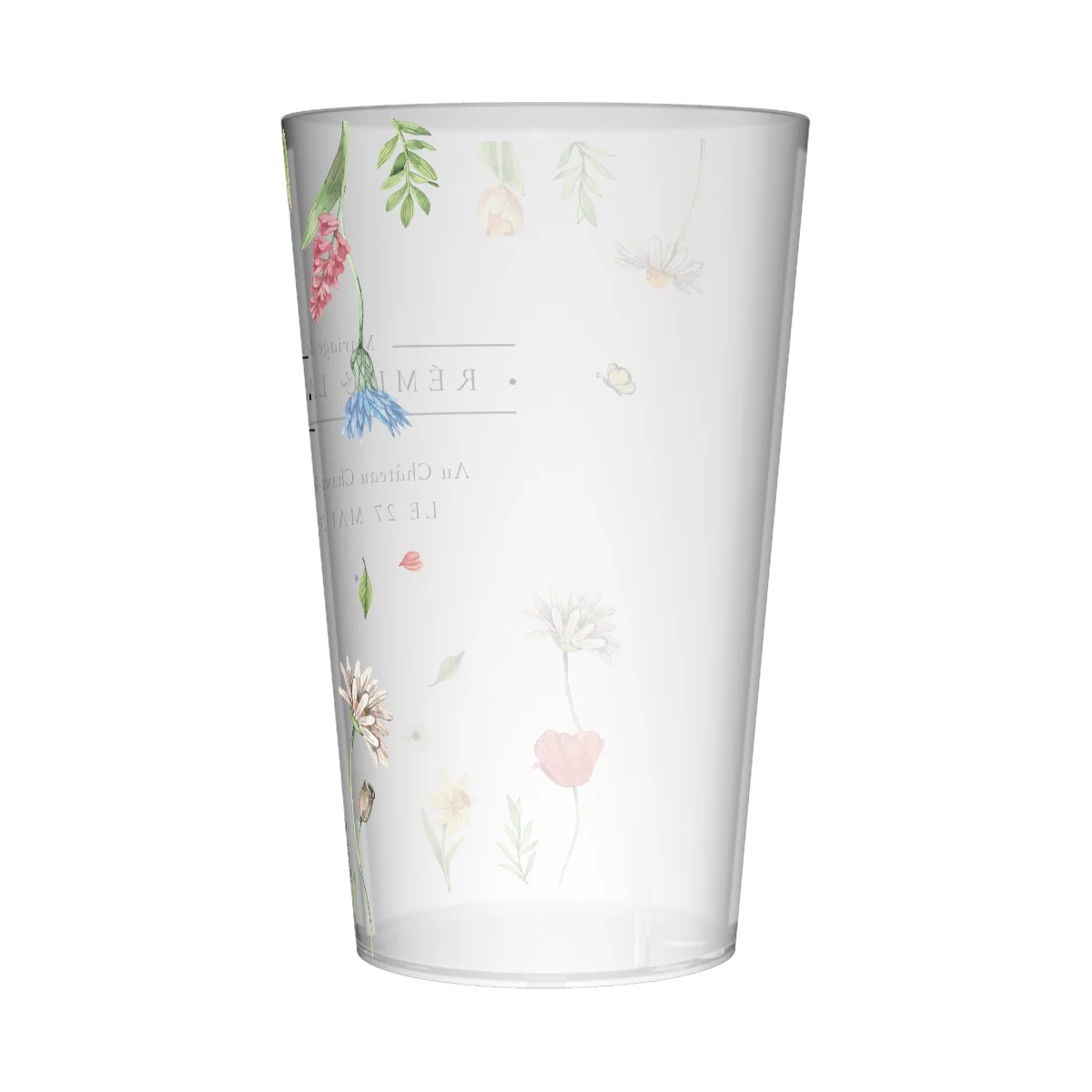Gobelet personnalisé Mariage Prairie & Fleurs - Image 4