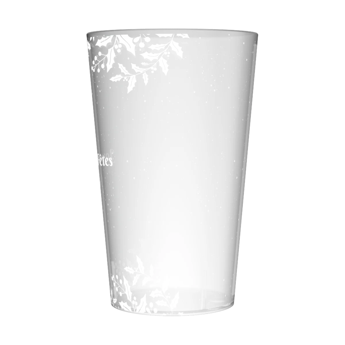 Gobelet personnalisé Noël Blanc - Image 2
