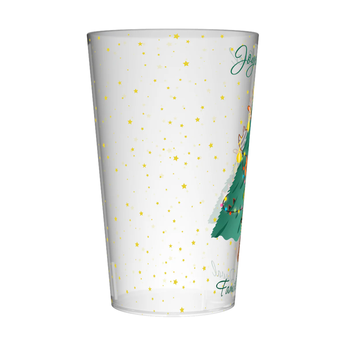 Gobelet personnalisé Noël Bouteille Sapin - Image 4