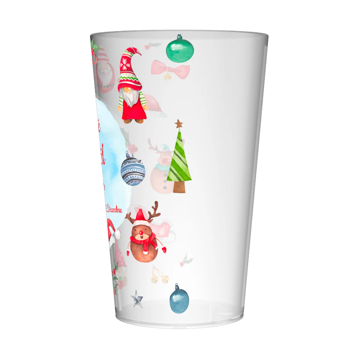 Gobelet personnalisé Noël Éléments - Image 2
