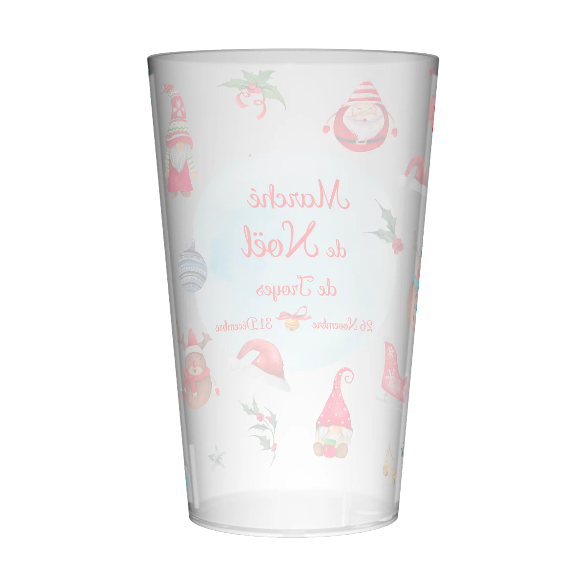 Gobelet personnalisé Noël Éléments - Image 3