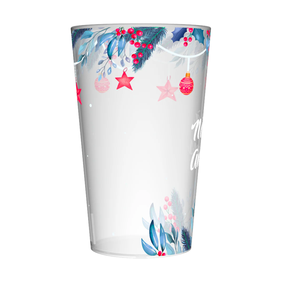 Gobelet personnalisé Noël Guirlande - Image 4