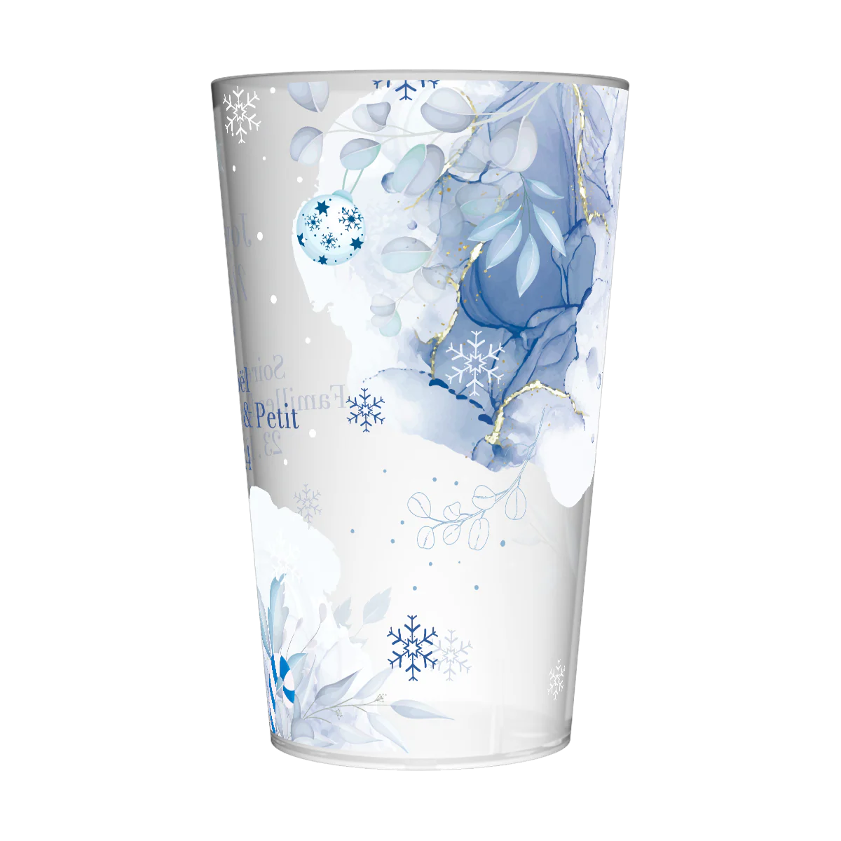 Gobelet personnalisé Noël Hivernal - Image 2