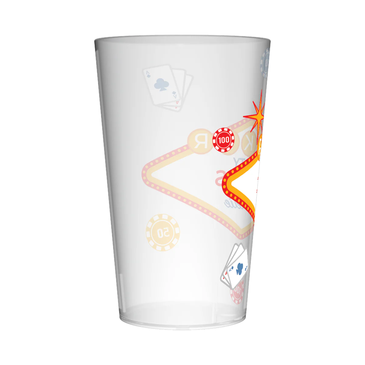 Gobelet personnalisé Poker Vegas - Image 3