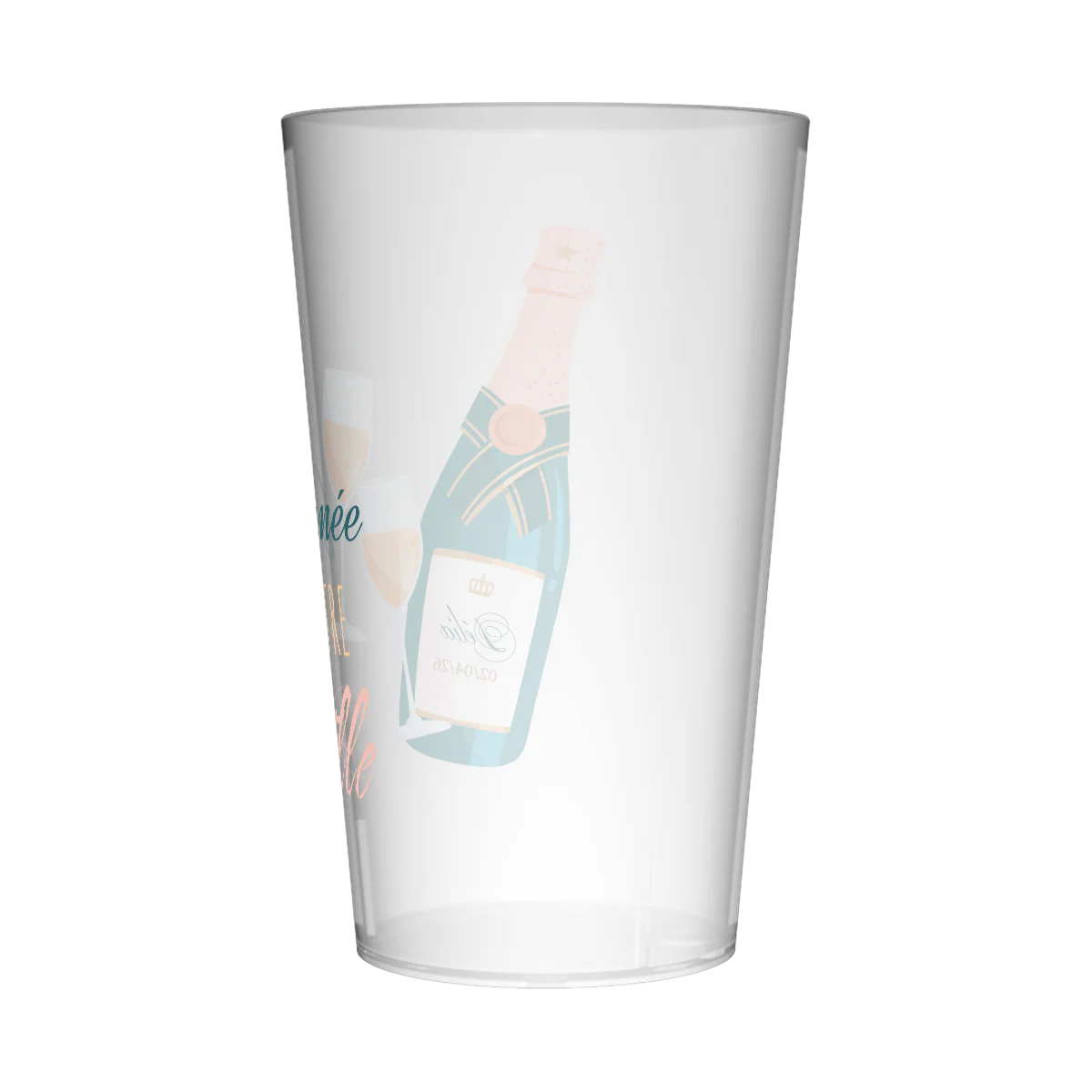 Gobelet personnalisé pour EVJF Champagne - Image 3