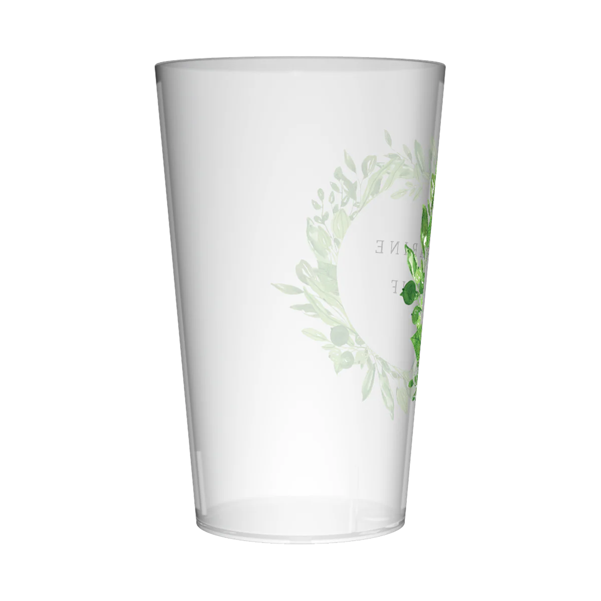 Gobelet personnalisé pour EVJF Couronne de feuilles - Image 4