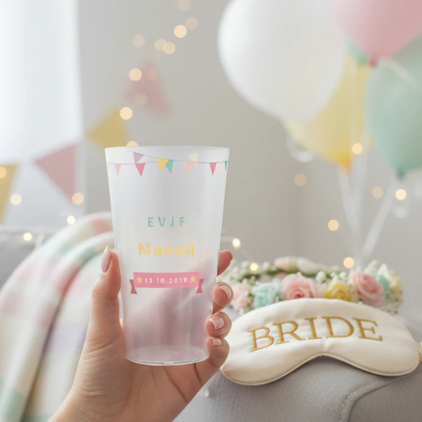 Gobelet personnalisé pour EVJF Fête - Image 2