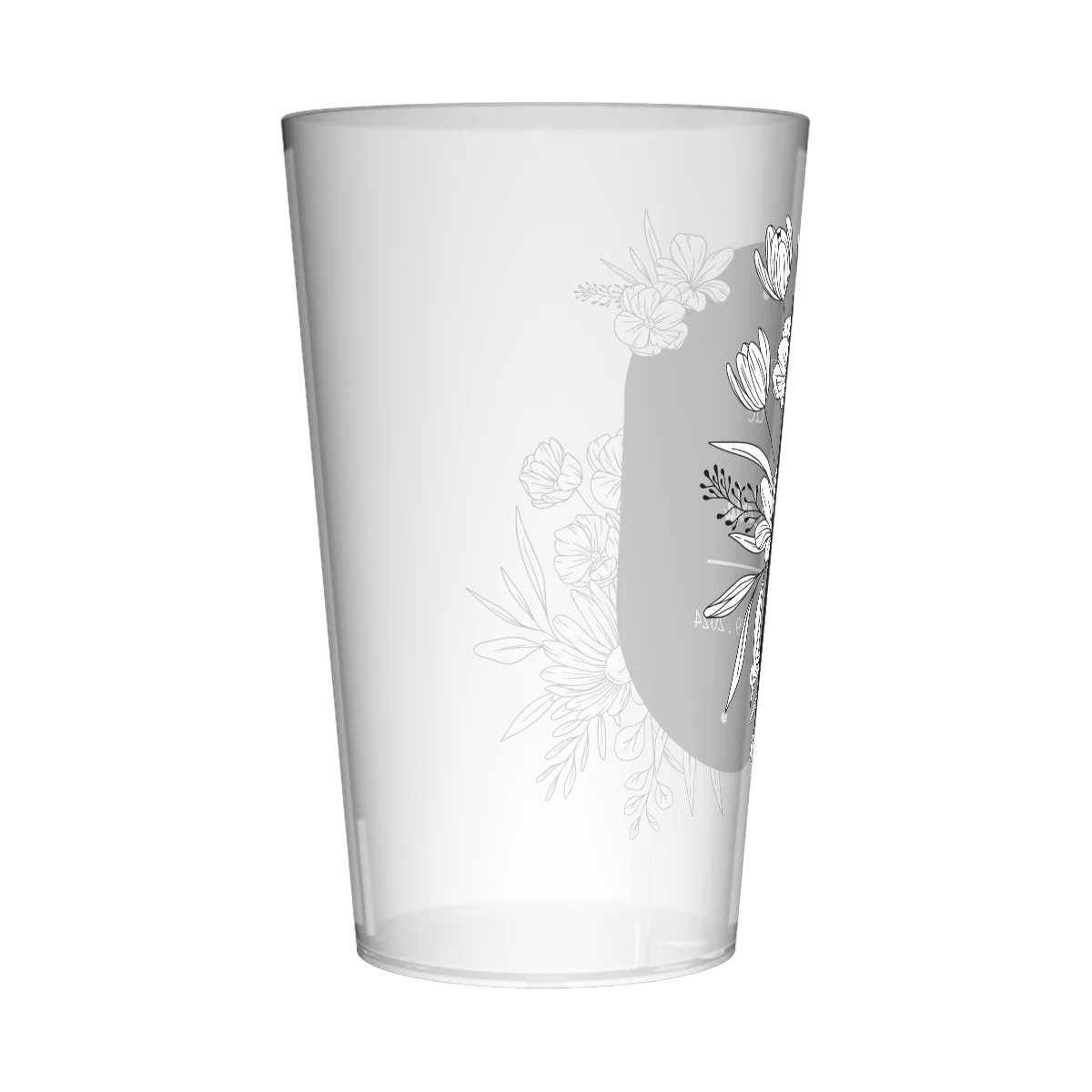 Gobelet personnalisé pour EVJF Noir & Blanc - Image 4