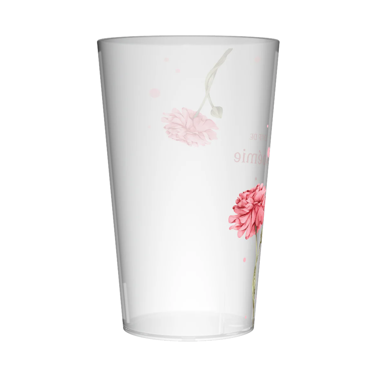 Gobelet personnalisé pour EVJF Oeillets roses - Image 4