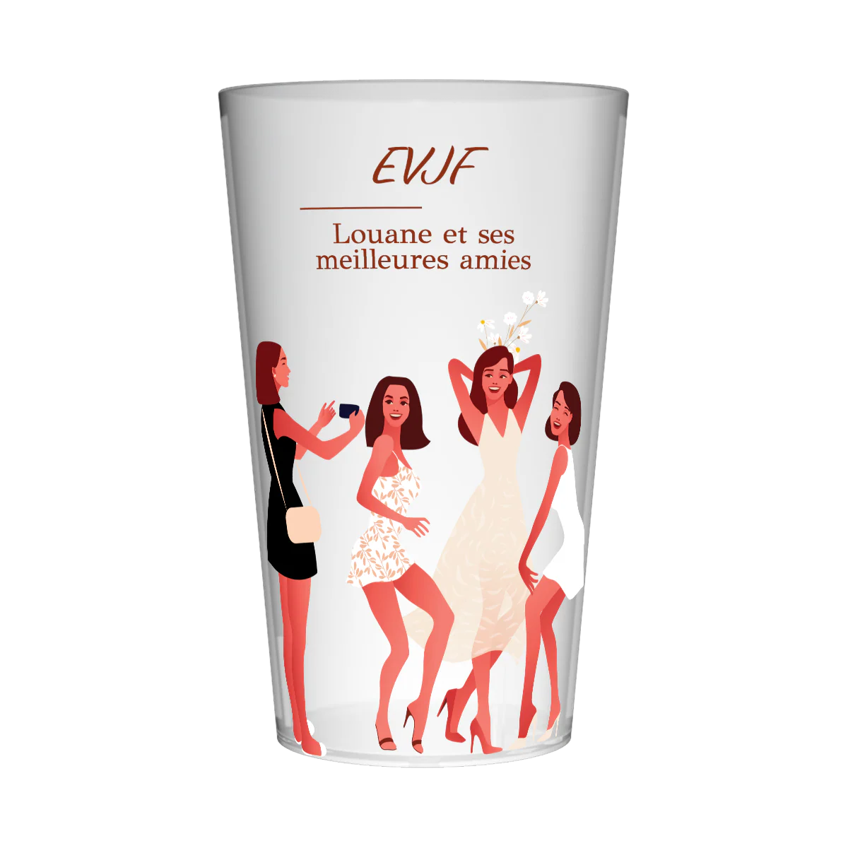 Gobelet personnalisé pour EVJF Soirée